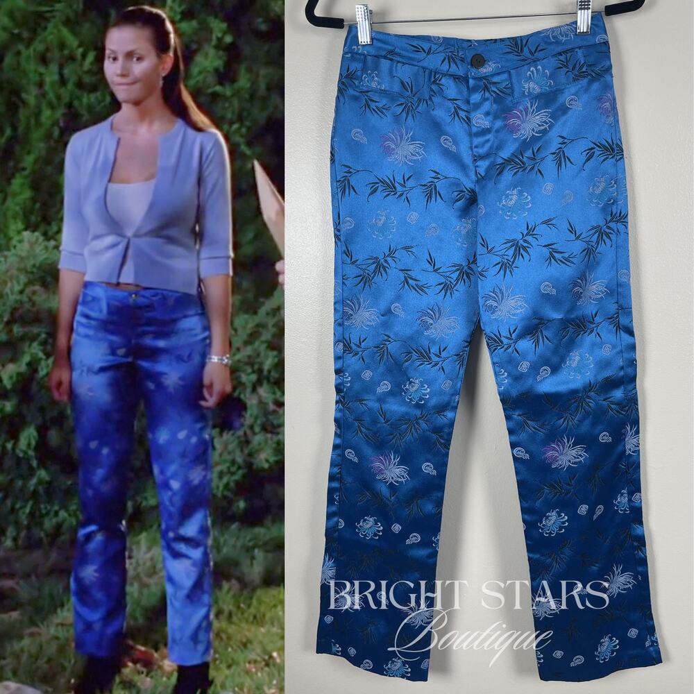 Extremely Rare Blue Pants ASO Cordelia Chase Buffy the Vampire Slayer Y2K VTG